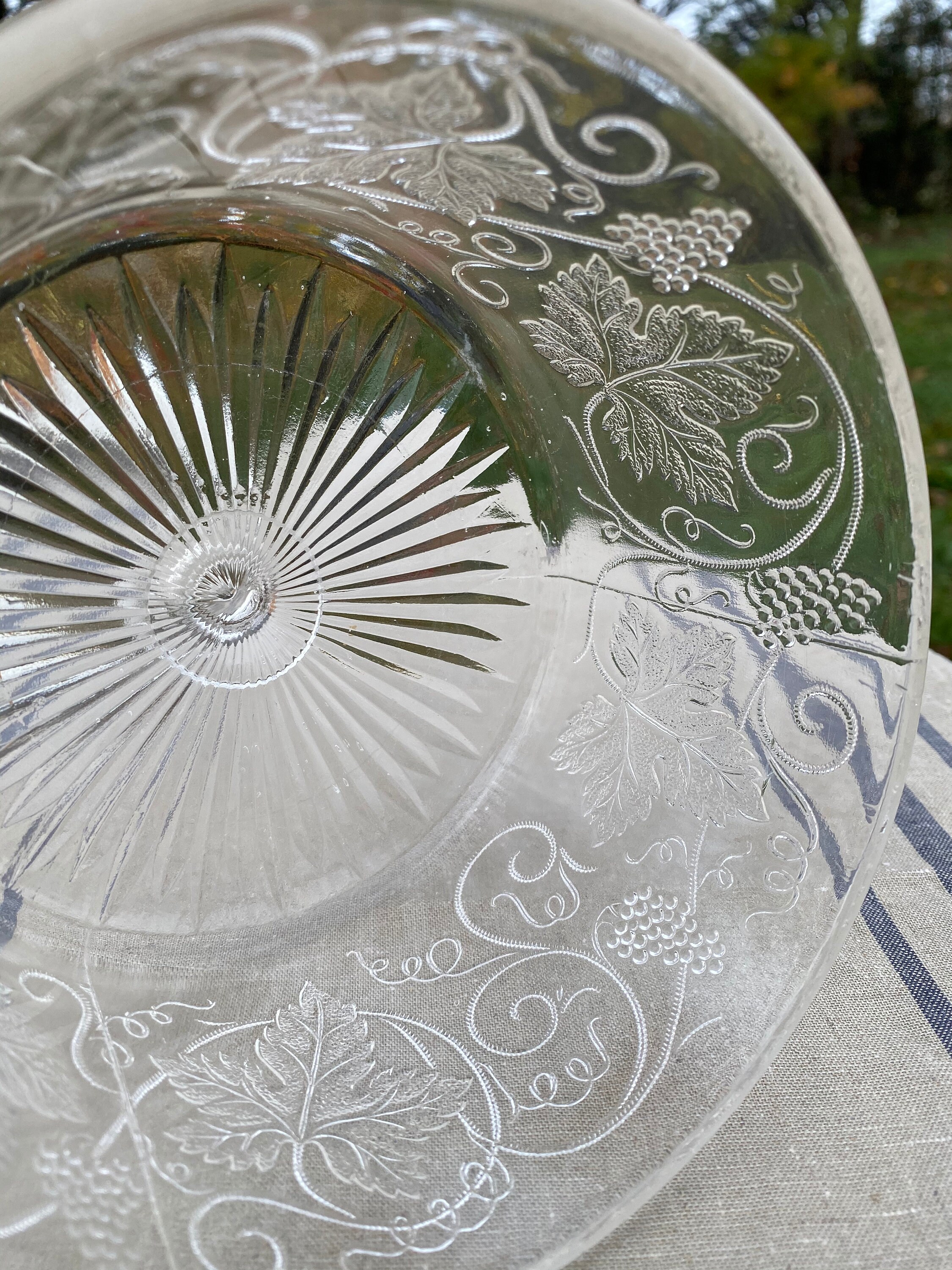 Cloche en Verre Vintage