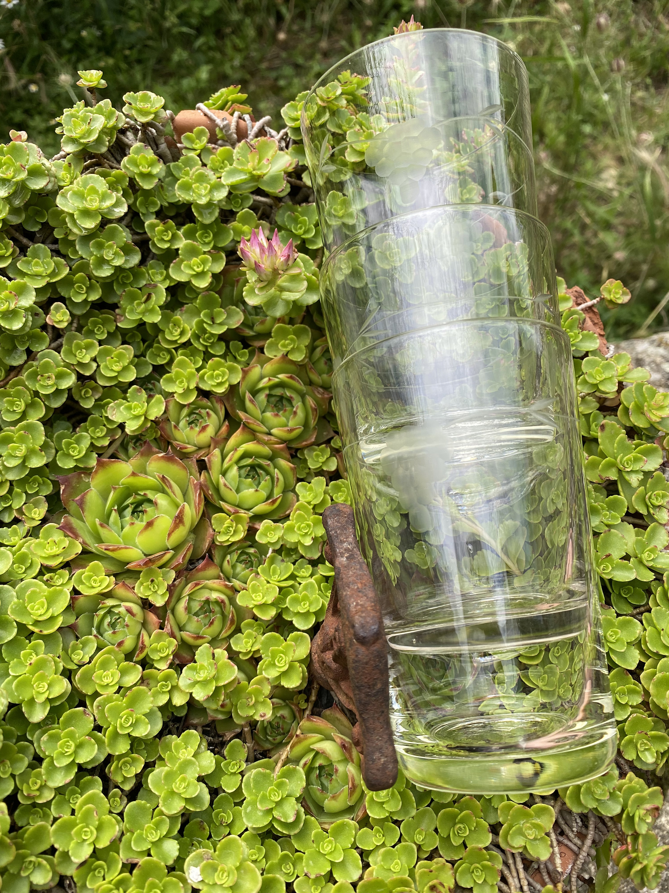 Lot de 3 Verres - Vintage Set Of Glasses