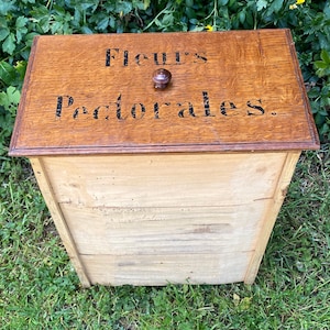 Old wooden drawer