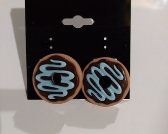 Doughnut Stud Earrings