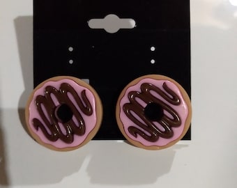 Doughnut Stud Earrings