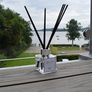 Black Reed Diffuser with Reeds, Home Fragrance (100ml)