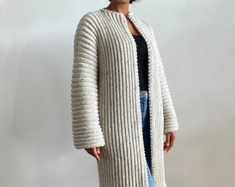 Crochet cardigan pattern: crochet Adey cardigan, free size cardigan, crochet sweater, crochet pullover, cardigan PDF pattern