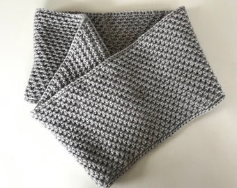 Patrón de bufanda circular de crochet: bufanda para niños, adolescentes y adultos (PDF)