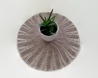 Crochet placemat pattern: crochet placemat, crochet table cover, crochet pattern PDF