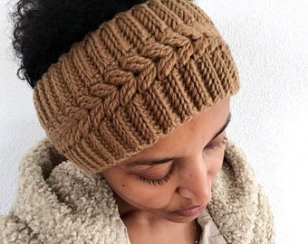 Crochet headband pattern: Autumn snug headband, crochet ear warmer, crochet head wrap, Toddler, Child, Teenager, and Adult headband PDF