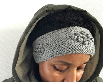 Crochet headband pattern: headband, ear warmer, crochet Selam headband PDF