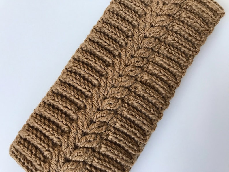 Crochet headband pattern: Autumn snug headband, crochet ear warmer, crochet head wrap, Toddler, Child, Teenager, and Adult headband PDF image 5