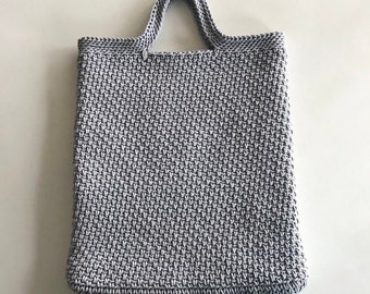 Crochet bag pattern: crochet shopping bag, crochet tote bag, crochet beach bag, crochet bag PDF