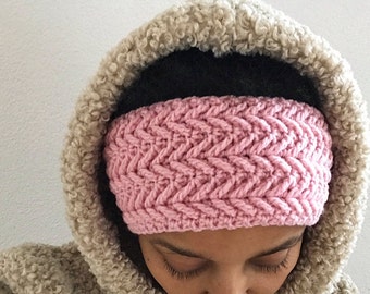 Crochet headband pattern, crochet Mimi's headband, crochet head wrap, ear warmer, Toddler, Child, Teenager, and Adult size headband PDF