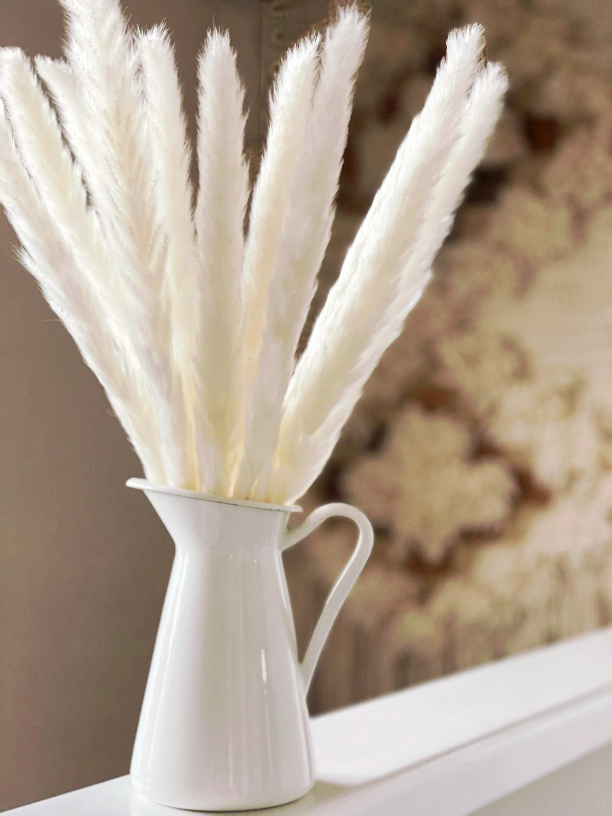 White Slim Dried Pampas Grass Etsy UK