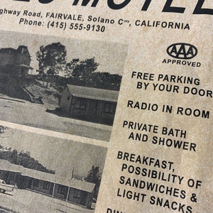 Bates Motel Flyer A great place to stay and bring your Mom image 7