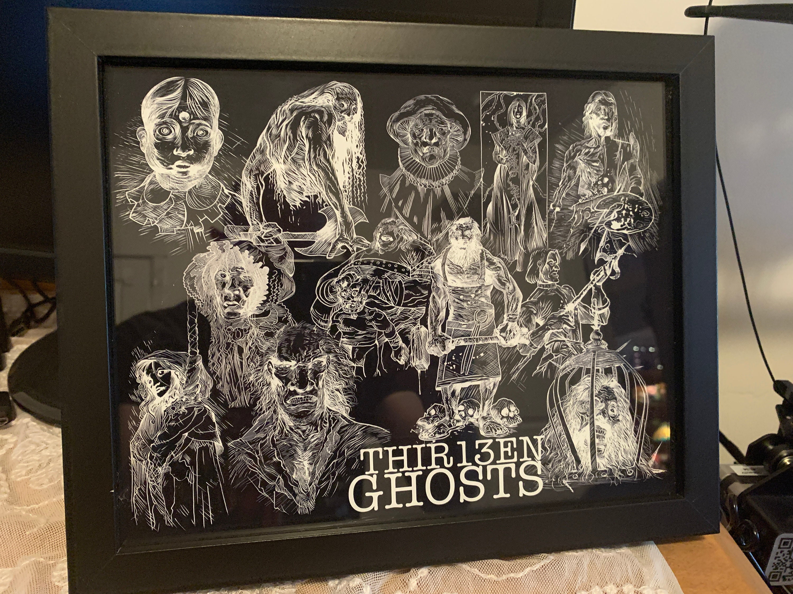 13 Ghosts - Thirteen Ghosts LED Backlight Display - Etsy