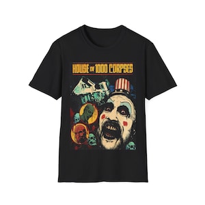 House of 1000 Corpses - Captain Spaulding - Devil&#39;s Rejects Unisex Softstyle T-Shirt