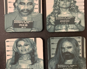 The Devils Rejects - 3 From Hell - 4 (four) neoprene coasters