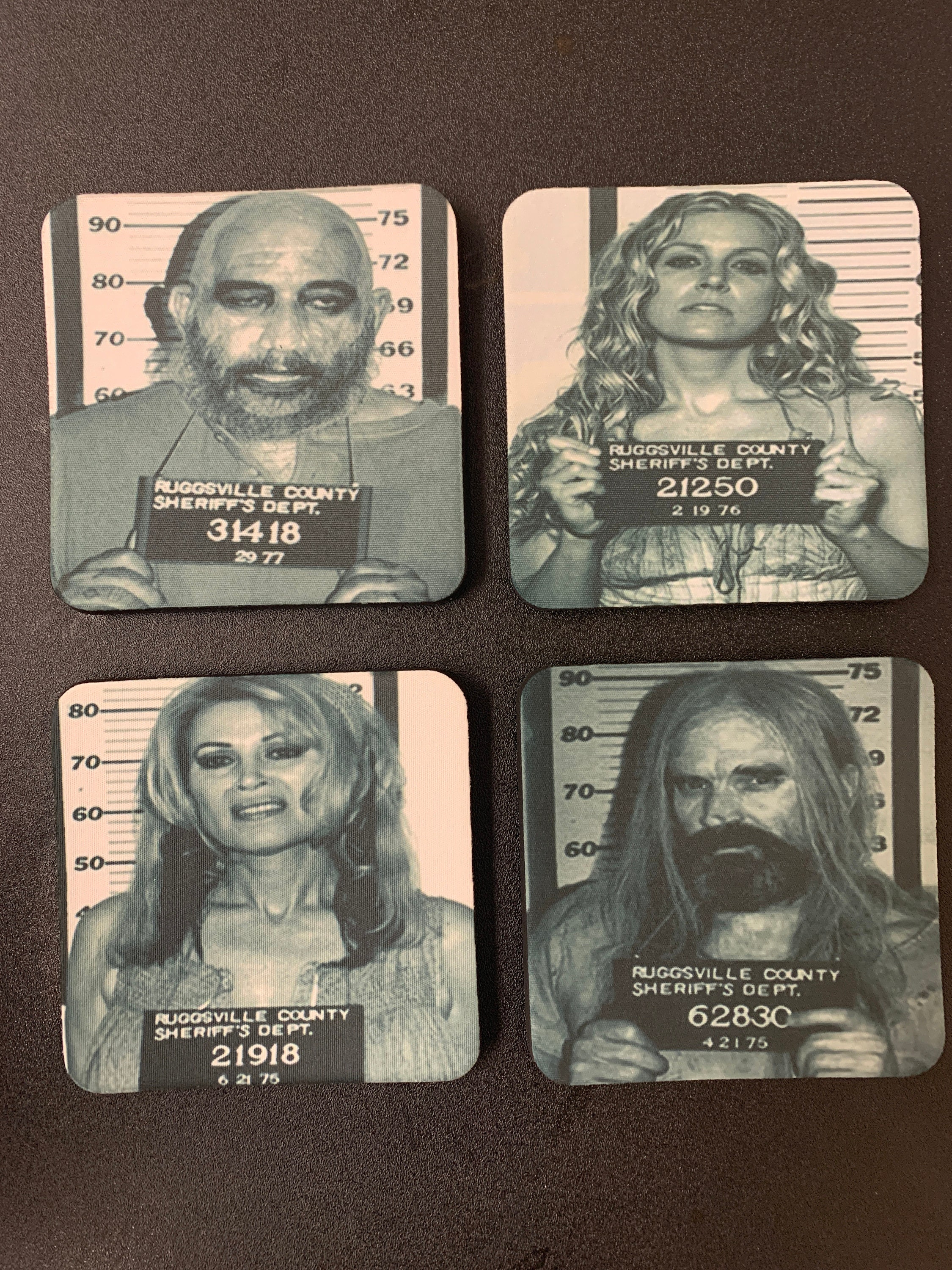 The Devils Rejects - 3 From Hell - 4 (four) Neoprene Coasters - Etsy