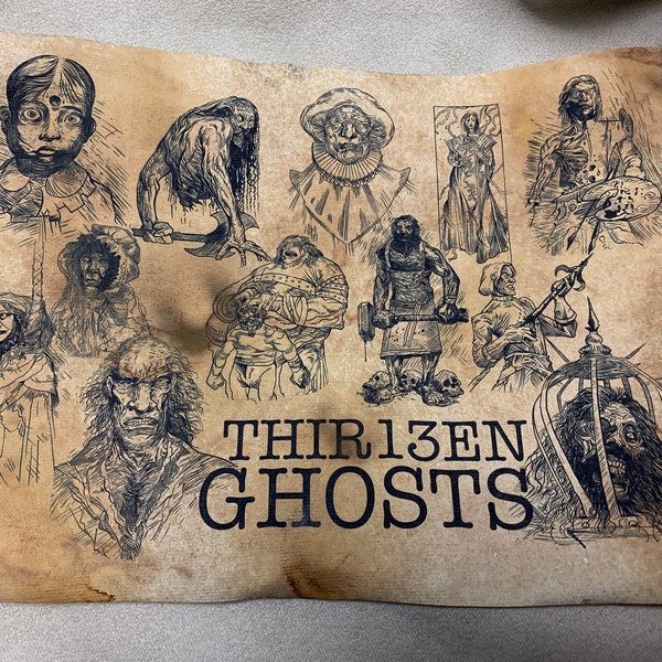 Thirteen Ghosts | Black Zodiac | Thir13en Ghosts - The jackal, juggernaut, the angry princess, torn prince, first born son | black zodiac