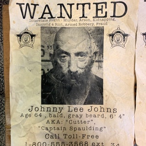 Devil&#39;s Rejects & Firefly Family Wanted Posters - Horror Collectibles Captain Spaulding, Mama Wanted Posters House of 1000 Corpses