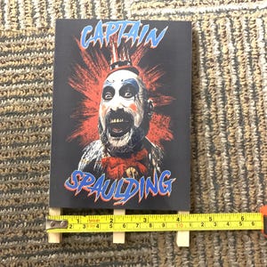 Captain Spaulding Easel Display (4.25&quot;x6&quot;) Devils Rejects Three From Hell House of 1000 corpses