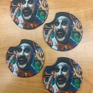 Captain Spaulding Set of 4 Car Coasters - House of 1000 Corpses, Devil&#39;s Rejects, 31