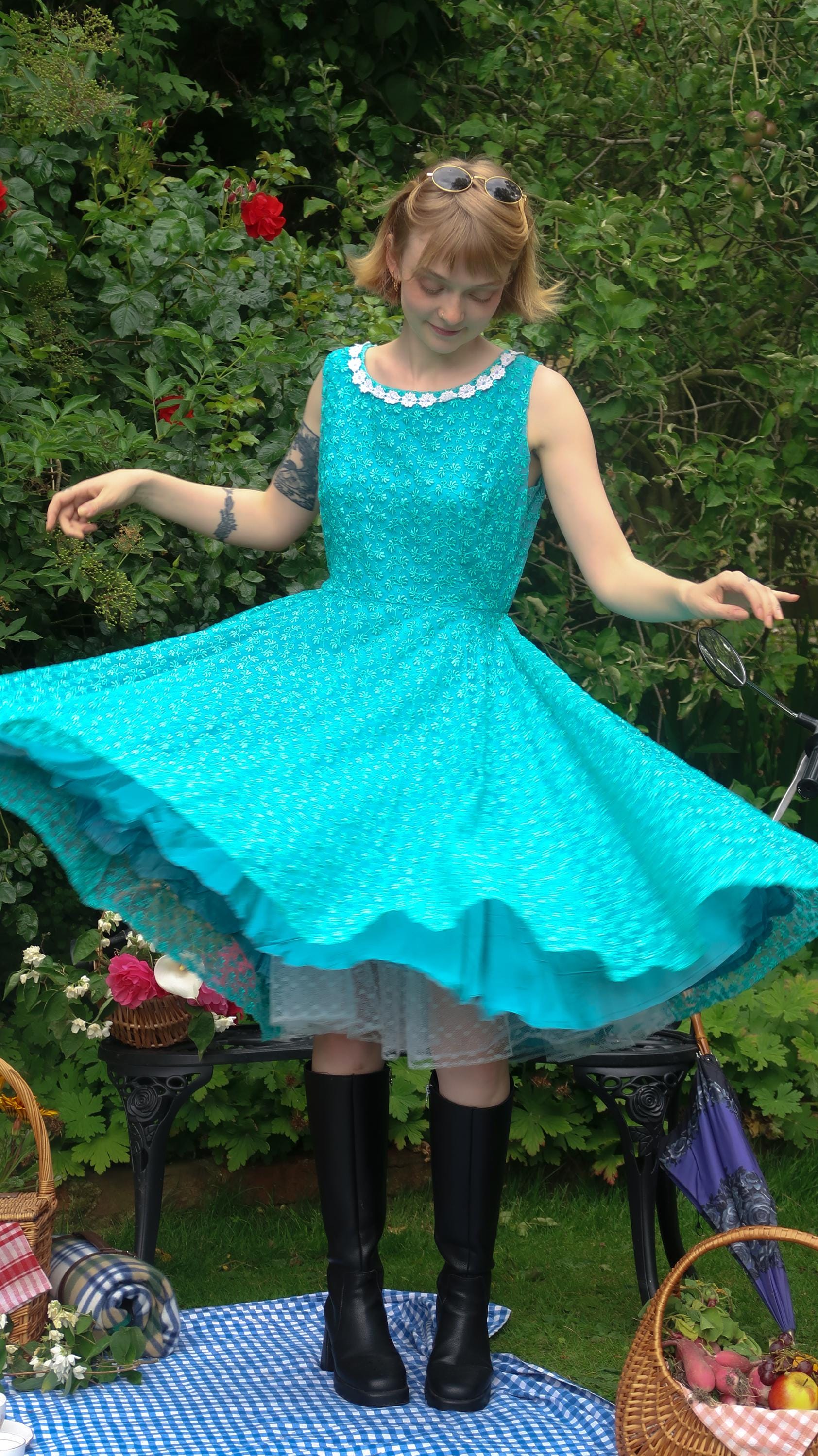 cath kidston blue dress Buy Cath Kidston Blue Hackney Rose Floral Tie Waist Long Printed Midi Dress from Next USA