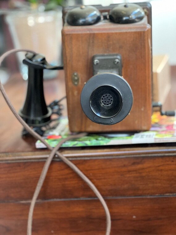 Western Electric 293A Compact Wall Phone C1910 Etsy