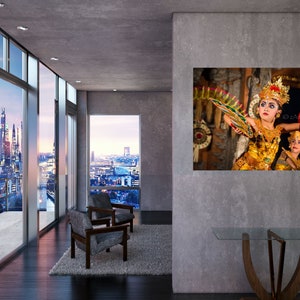 Balinese Dancer, Legong Dance, Bali Photography, Ubud Bali, Photo Print, Gallery Wrap Canvas, Metal Print, Wall Decor image 2