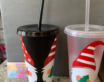 Christmas Gnomes | Santa | Christmas | Winter | Venti Cup | No Hope Venti | Stars | Starbucks | 24 oz Cup | Cold Cup