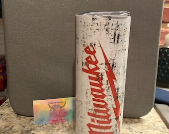 Vaso flaco de 20 oz / Vaso flaco / Vaso de 20 oz / Milwaukee / Herramientas / Herramientas eléctricas / Collar azul