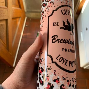 20 oz Skinny Tumbler | Skinny Tumbler | 20 oz Tumbler | Valentines Day | Cupid