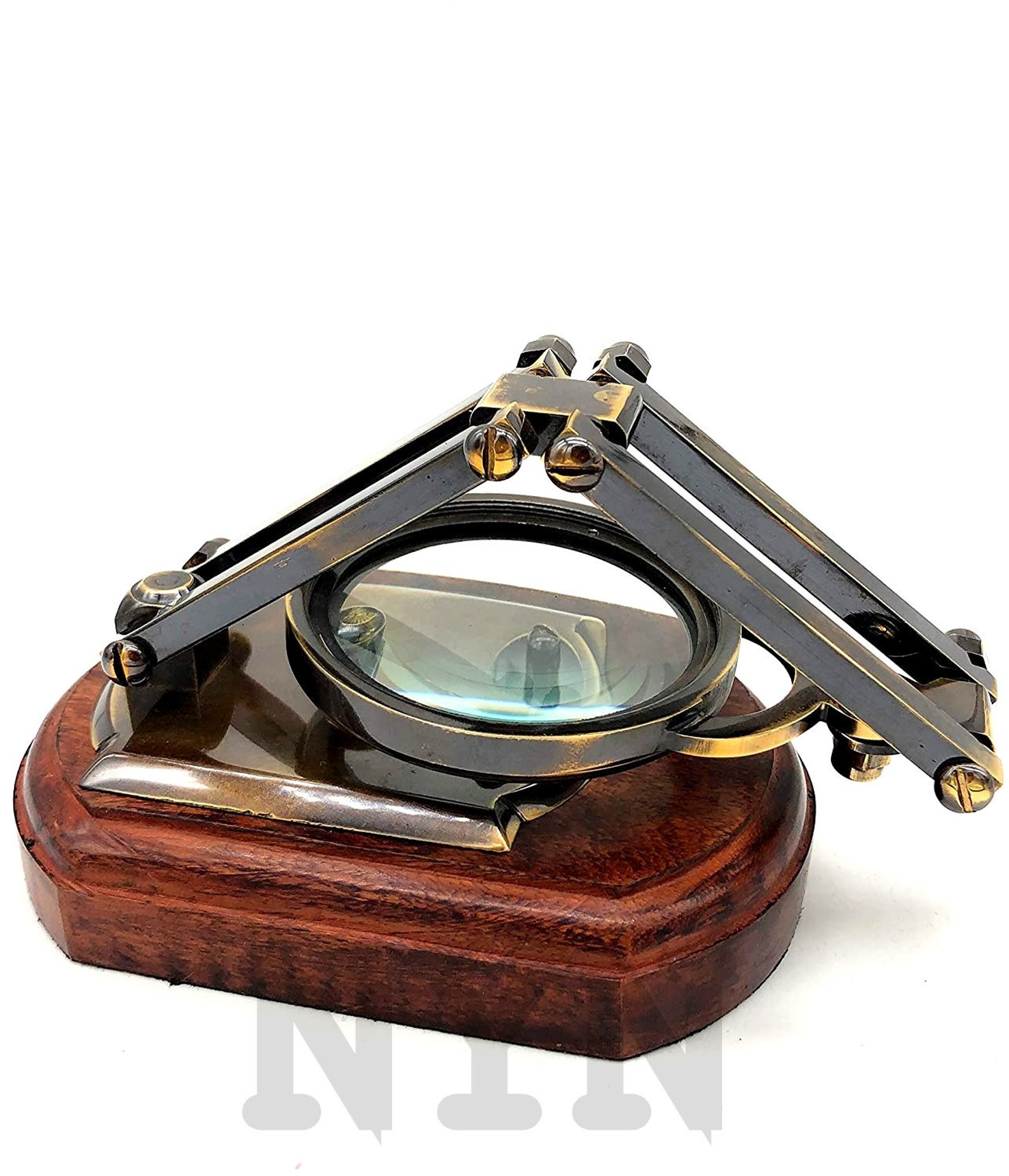 Brass Antique Magnifier Handmade Nautical Magnifying Glass Etsy