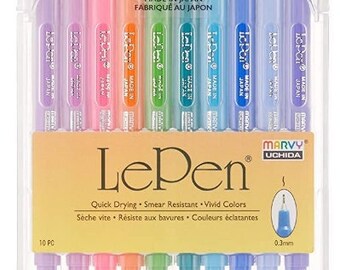 LePen - Vivid OR Neon Colors -  10 pc