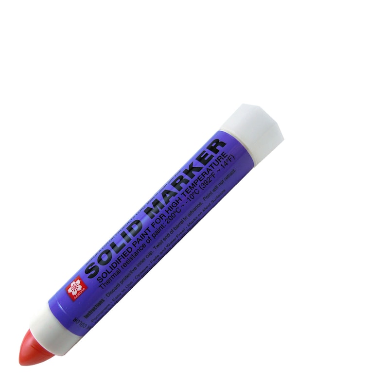 Sakura Solid Marker  Solidified Paint Crayon XSC Red