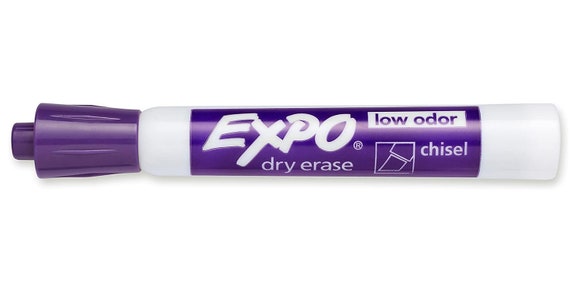 Expo Low Odor Dry Erase Marker, Chisel Tip, Purple