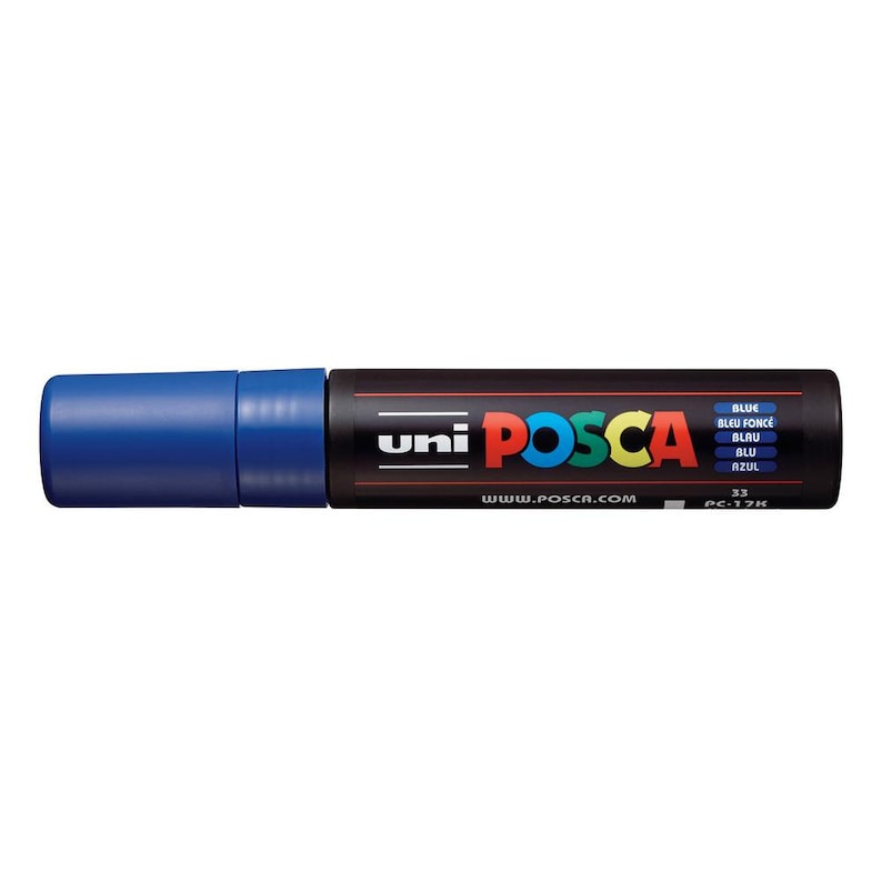 Uni-Posca PC-17K Water-based Paint Marker ~ 8 Colors Available Blue