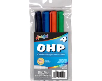 Liqui-Mark OHP 4 Fine Line Pack