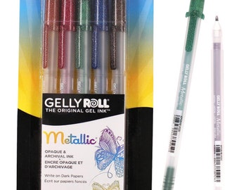 Sakura® Gelly Roll Stardust® Clear Glittering Gel Pen Set (2-pc) – The Yard  Art Supplies