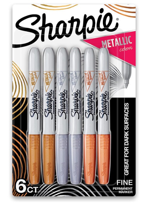 Color Sharpie Markers Chisel Point Markers Assorted 8 Pack Sharpie Arts  Crafts Drawing Markers Set 