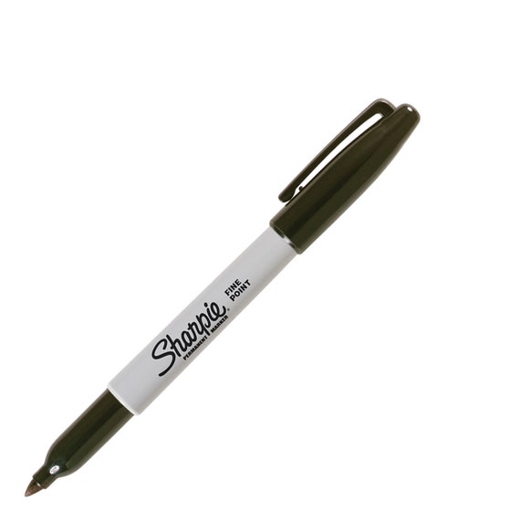 Sharpie Permanent Ink Marker Fine Point 4 Colors Available Etsy