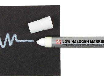 Sakura Low Halogen Marker ~ WHITE, RED & BLACK