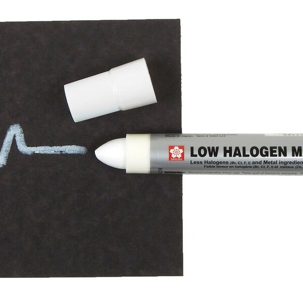 Sakura Low Halogen Marker ~ WHITE, RED & BLACK