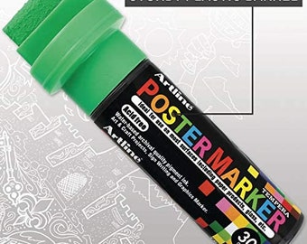 Artline EPP-30 Super Wide Chisel Water-based Tempera Paint Marker ~ 9 Colors Available