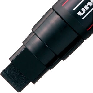 Uni-Posca PC-17K Water-based Paint Marker ~ 8 Colors Available Black