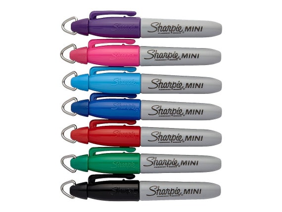 Mini pennarelli permanenti Sharpie punta fine 7 colori disponibili