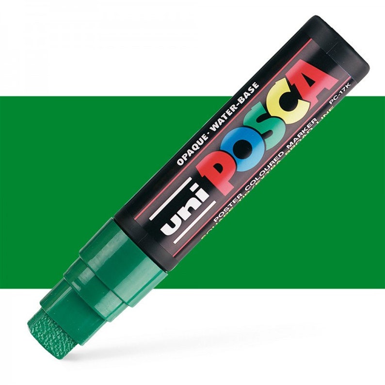 Uni-Posca PC-17K Water-based Paint Marker ~ 8 Colors Available Green
