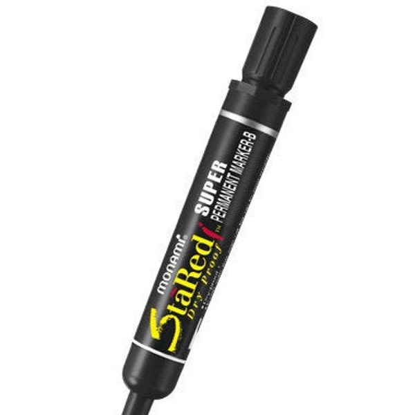 Monami StaRedi Permanent Marker - Chisel Tip