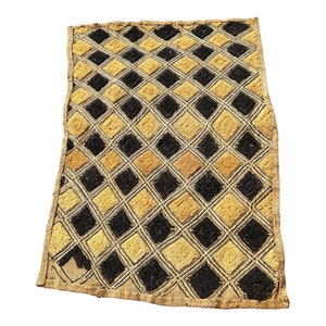 African Kuba Textile - 25x19 inches