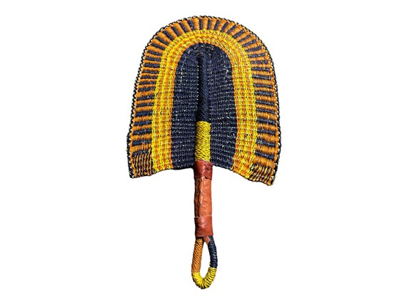 African Bolga Fan, Wall Fan Decor, Unique African… - image 4