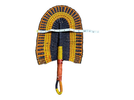 African Bolga Fan, Wall Fan Decor, Unique African… - image 6