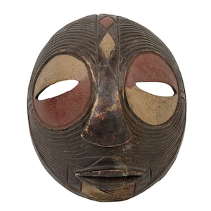 African Mask, Kifwebe Mask, Wall Art, African Decor